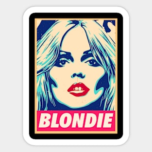 Blondie Sticker